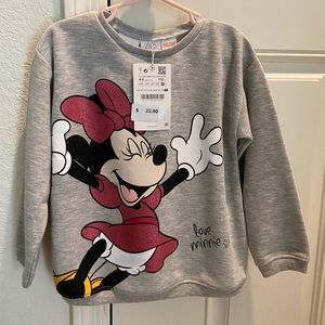 ZARA Minnie Toddler Sweatshirt